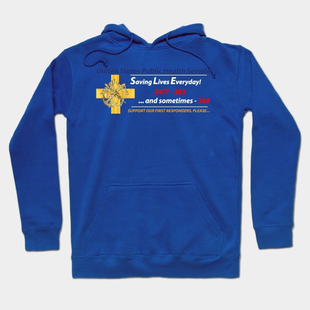 USPHS - Public Health Service Saving Lives Hoodie by twix123844